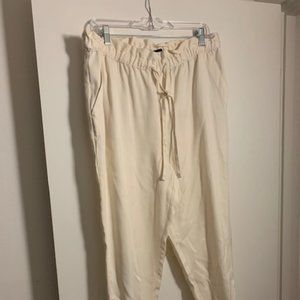Banana Republic Cream Joggers